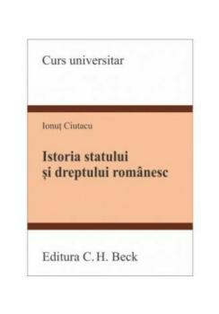Istoria statului si dreptului romanesc - coperta