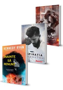 Pachet Respiratia dragostei Focul care ne uneste Inainte sa renunt Set 3 carti - coperta