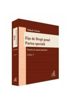 Fise de Drept penal Partea speciala - coperta