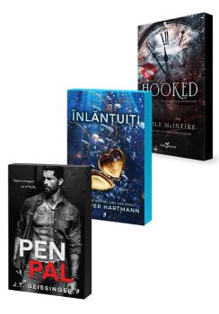 Pachet Pen Pal Inlantuiti Hooked Set 3 carti - coperta