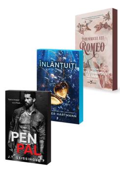 Pachet Pen Pal Inlantuiti Intunericul lui Romeo Set 3 carti - coperta