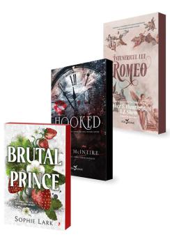 Pachet Brutal Prince Hooked Intunericul lui Romeo Set 3 carti - coperta