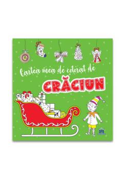 Cartea mea de colorat de Craciun - coperta