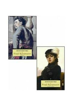 Fratii Karamazov doua volume - coperta