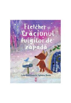 Fletcher si Craciunul fulgilor de zapada - coperta