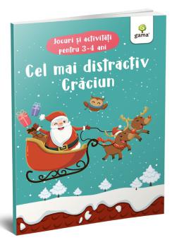 Cel mai distractiv Craciun Jocuri si activitati pentru 3 4 ani - coperta