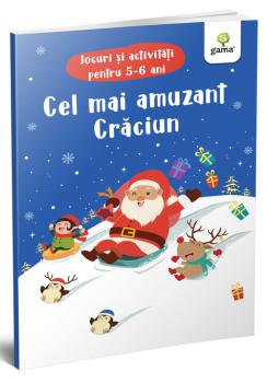 Cel mai amuzant Craciun Jocuri si activitati pentru 5 6 ani - coperta