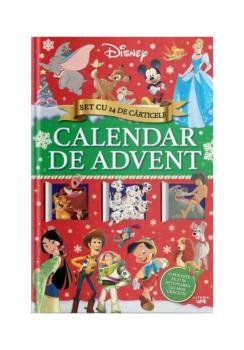 Disney Calendar de Advent Set cu 24 de carticele - coperta