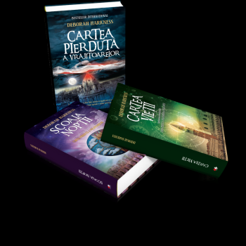 Deborah Harkness Seria Cartea pierduta a vrajitoarelor Pachet 3 vol  - coperta