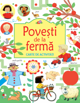 Povesti de la ferma Carte de activitati - coperta