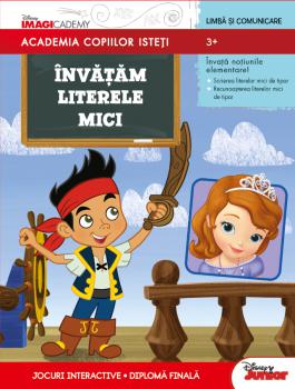 Academia copiilor isteti Invatam literele mici - coperta