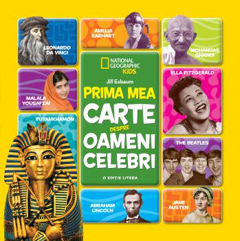 Prima mea carte despre oameni celebri - coperta