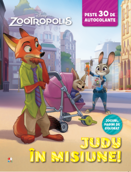 Zootropolis Judy in misiune Peste 30 de autocolante - coperta