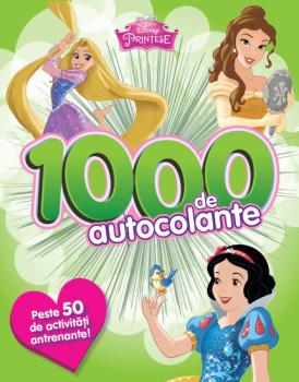Printese 1000 de autocolante Peste 60 de activitati antrenante - coperta