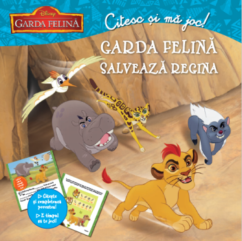 Garda felina Garda felina salveaza regina Citesc si ma joc - coperta