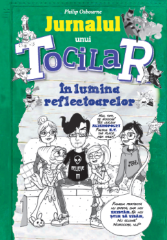 Jurnalul unui tocilar In lumina reflectoarelor - coperta