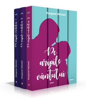 Pe aripile vantului Pachet 3 carti  - coperta