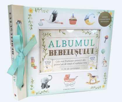 Albumul bebelusului Cele mai frumoase amintiri din primul an de viata al copilului meu - coperta