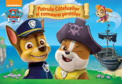 Patrula Catelusilor si comoara piratilor Carte cu jucarie - coperta