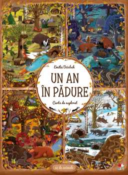 Un an in padure Carte de explorat - coperta