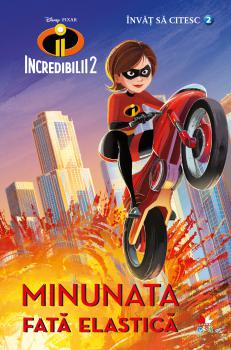 Incredibilii 2 Minunata fata elastica Invat sa citesc nivelul 2  - coperta