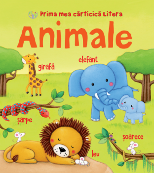 Prima mea carticica Litera Animale - coperta
