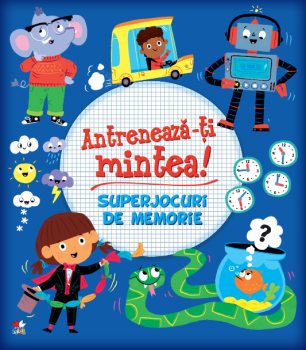 Antreneaza ti mintea Superjocuri de memorie - coperta