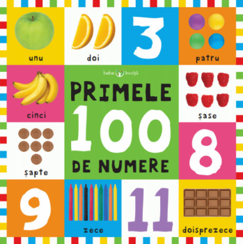 Bebe invata Primele 100 de numere - coperta