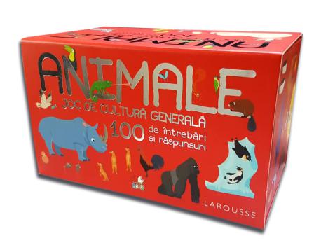 Animale Joc de cultura generala 100 de intrebari si raspunsuri - coperta
