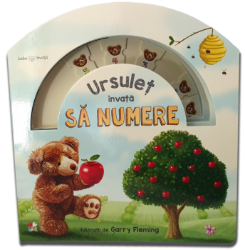 Bebe invata Ursulet invata sa numere - coperta