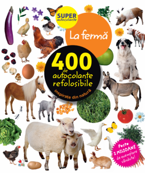 La ferma 400 de autocolante refolosibile - coperta