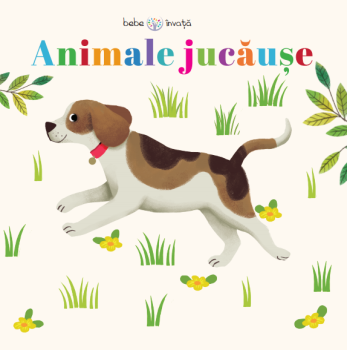 Animale jucause Bebe invata - coperta