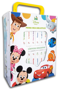 Cutie Disney Baby Prima mea biblioteca 12 carticele  - coperta