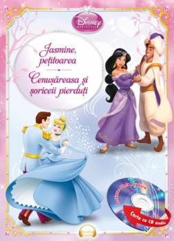 Jasmine petitoarea Cenusareasa si soriceii pierduti Carte CD audio  - coperta