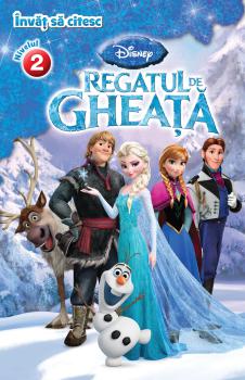 Regatul de gheata Invat sa citesc nivelul 2  - coperta