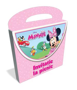 Minnie Invitatie la picnic Carte tip posetuta - coperta