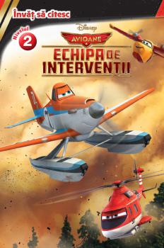 Avioane Echipa de interventii Invat sa citesc nivelul 2  - coperta