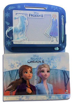 Disney Regatul de gheata II Carte cu tablita magnetica - coperta