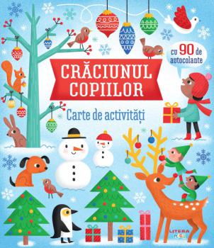 Craciunul copiilor Carte de activitati - coperta