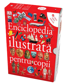 Set Enciclopedia ilustrata pentru copii 6 carti  - coperta
