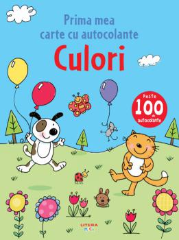 Culori Prima mea carte cu autocolante - coperta