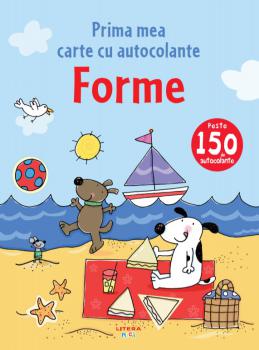 Forme Prima mea carte cu autocolante - coperta