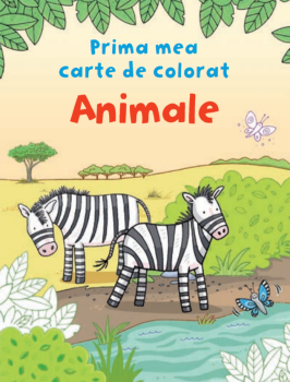 Animale Prima mea carte de colorat - coperta