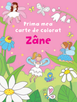 Zane Prima mea carte de colorat - coperta