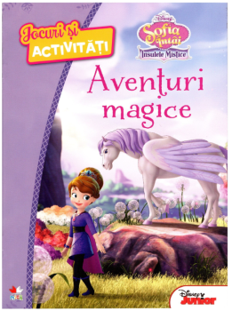 Disney Sofia Intai Jocuri si activitati Insulele mistice Aventuri magice - coperta