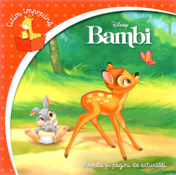Disney Bambi Citim imreuna - coperta