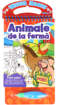 Animale de la ferma Coloram cu carioca cu apa - coperta