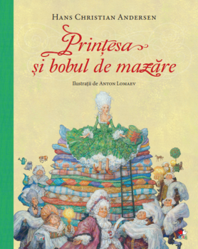 Printesa si bobul de mazare - coperta