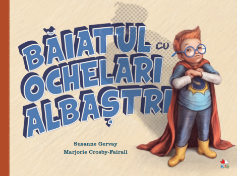 Baiatul cu ochelari albastri - coperta