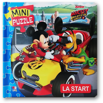 Disney Junior Mickey si pilotii La start MINI PUZZLE - coperta